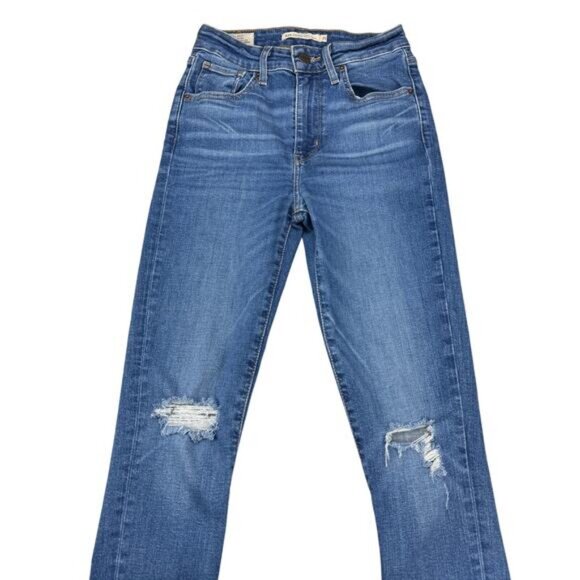Levi's 721 High Rise Skinny Size 25 - Picture 5 of 10